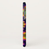 渦巻き紫の緑の万華鏡のように千変万化するパターンパターン Case-Mate iPhoneケース (裏面/左)