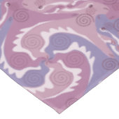 渦巻き羽毛面分割ソフト紫テーブルクロス5 テーブルクロス (アングル)