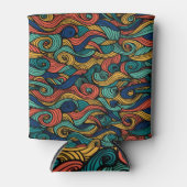 渦巻き色 – あなたの家のためのダイナミズム 缶クーラー (正面)