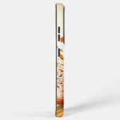 渦巻き離れ型デザイン電話ケース SAMSUNG GALAXYケース (右側面)