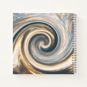 渦巻き雲…..... ノートブック (裏面)