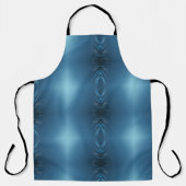 渦巻き青 エプロン (正面)