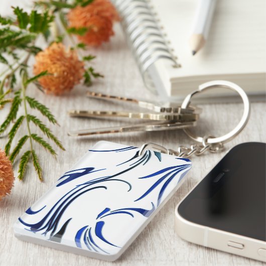 渦巻き キーホルダー (正面右)