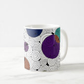 渦巻き コーヒーマグカップ (正面右)