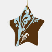 渦巻き セラミックオーナメント (右)