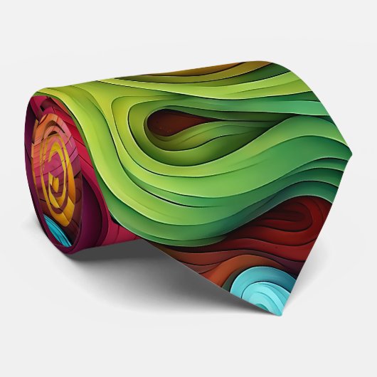 渦巻き ネクタイ (ロール)