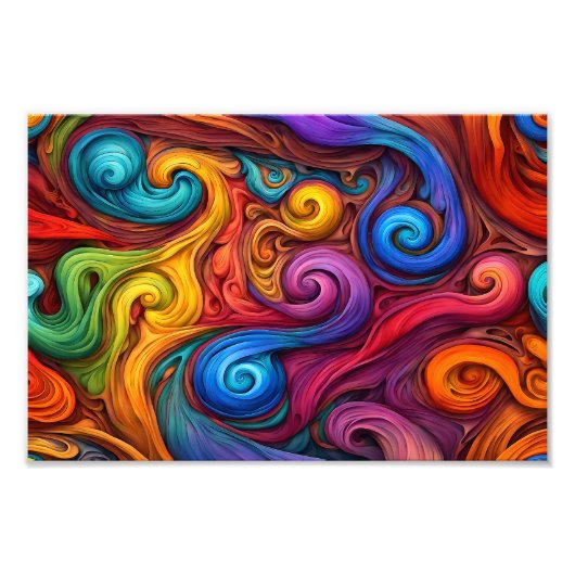 渦巻き フォトプリント            (正面)