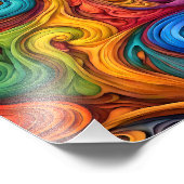 渦巻き フォトプリント            (角)