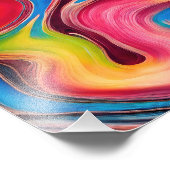 渦巻き フォトプリント            (角)