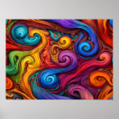 渦巻き ポスター (正面)