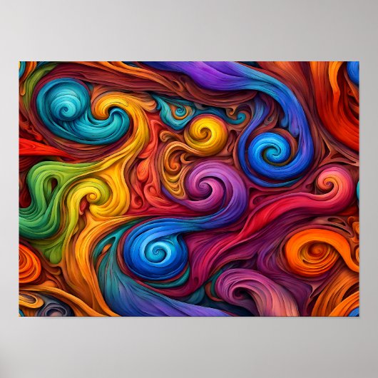 渦巻き ポスター (正面)