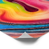 渦巻き ポスター (角)