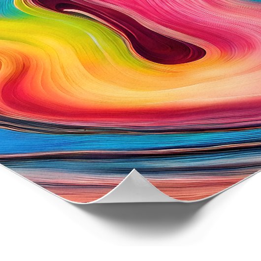 渦巻き ポスター (角)