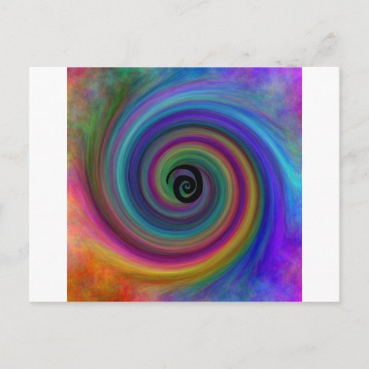 渦巻き ポストカード (正面)