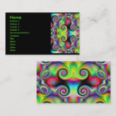 渦巻き 名刺 (正面/裏面)