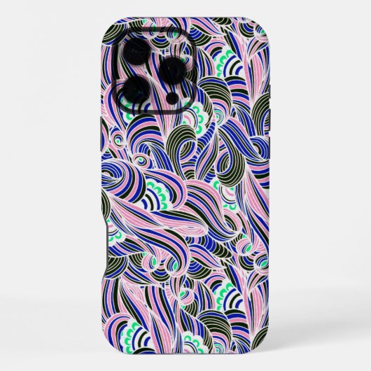 渦巻き iPhoneケース (裏面)