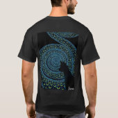 渦巻き Tシャツ (裏面)