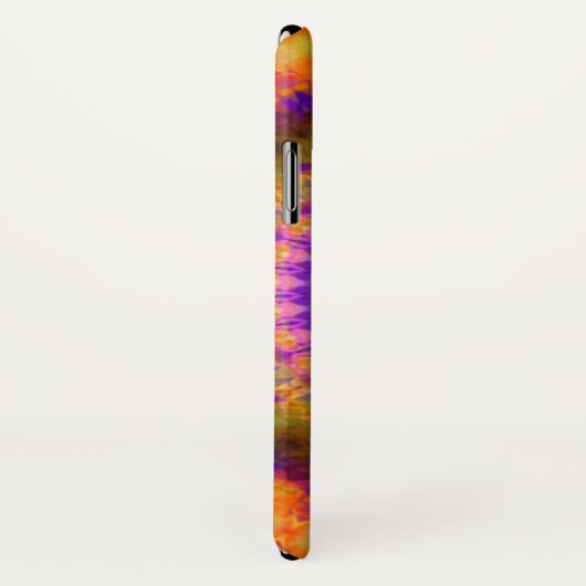 渦巻く万華鏡のように千変万化するパターンの色 Case-Mate iPhoneケース (裏面/右)