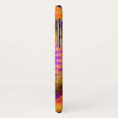 渦巻く万華鏡のように千変万化するパターンの色 Case-Mate iPhoneケース (裏面/左)