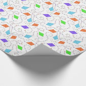 渦巻く凧 ラッピングペーパー (角)