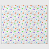 渦巻く凧 ラッピングペーパー (フラット)