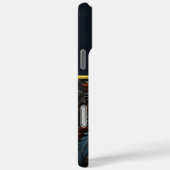 渦巻く模様の複雑な赤いドラゴンのデザイン Case-Mate iPhoneケース (裏面 / 右)