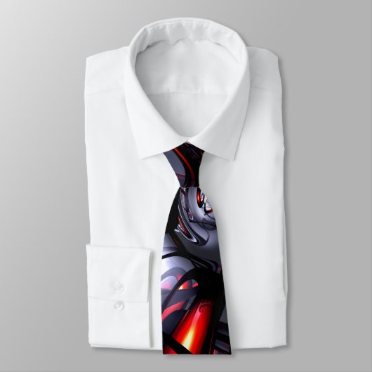 渦巻く毒液の抽象芸術のタイ ネクタイ (タイ)