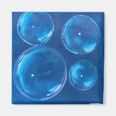 渦巻く泡 マグネット (正面)