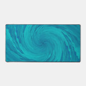 渦巻く波状波..... デスクマット (正面)