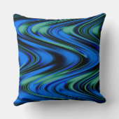 渦巻く波….. クッション (裏面)