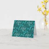 渦巻く海の生物…..... カード (黄色い花)