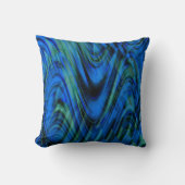 渦巻く海…... クッション (正面)