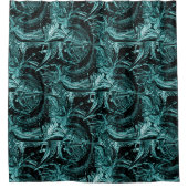 渦巻く海…... シャワーカーテン (正面)