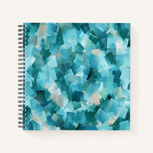 渦巻く海….. ノートブック (正面)