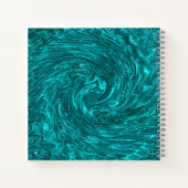 渦巻く海…... ノートブック (裏面)