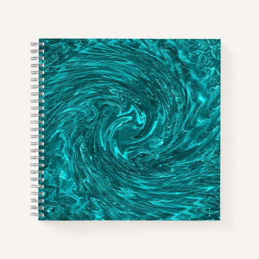 渦巻く海…... ノートブック (正面)