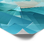 渦巻く海….. ポスター (角)