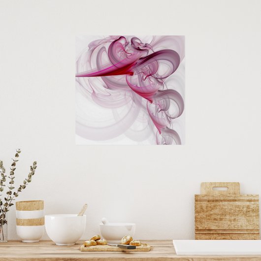 渦巻く煙 ポスター (キッチン)