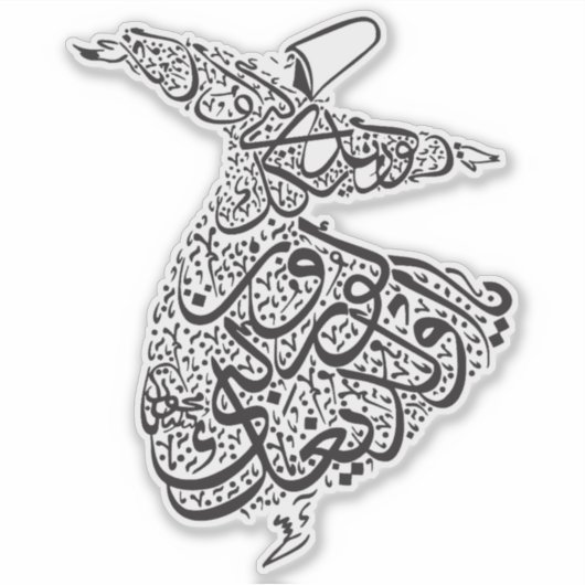 渦巻く真皮の シール (正面)