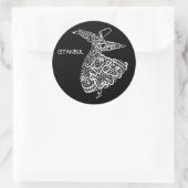 渦巻く真皮の ラウンドシール (バッグ)