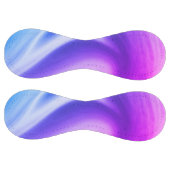 渦巻く紫 ソフトボール (パネル)