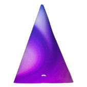 渦巻く紫 パーティーハット (右)