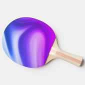 渦巻く紫 卓球ラケット (横)