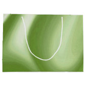 渦巻く緑 ラージペーパーバッグ (裏面)