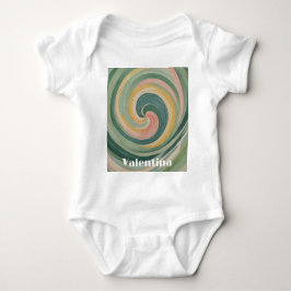 渦巻く耳鳴り ベビーボディスーツ