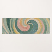 渦巻く耳鳴り ヨガマット (裏面(横))