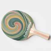 渦巻く耳鳴り 卓球ラケット (横)