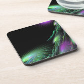 渦巻く花火 コースター (左側)