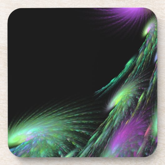 渦巻く花火 コースター (正面)