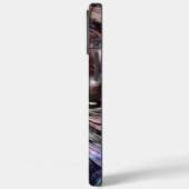 渦巻く銀河と惑星を持つ宇宙の女神 Case-Mate iPhoneケース (裏面 / 左)